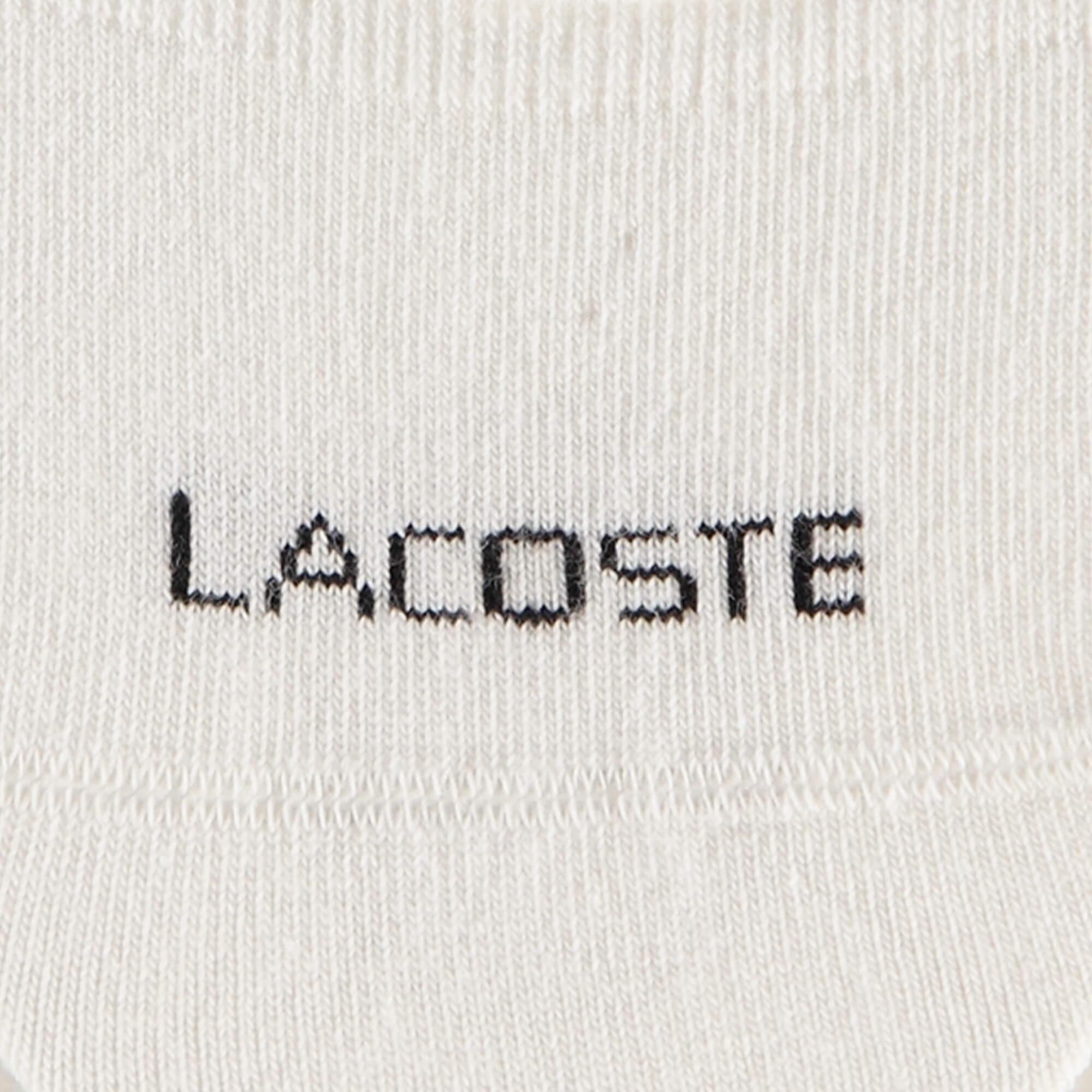 Lacoste Unisex 2'li Beyaz Çorap