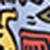 Lacoste X Keith Haring Çocuk Renkli Şort MayoRenkli