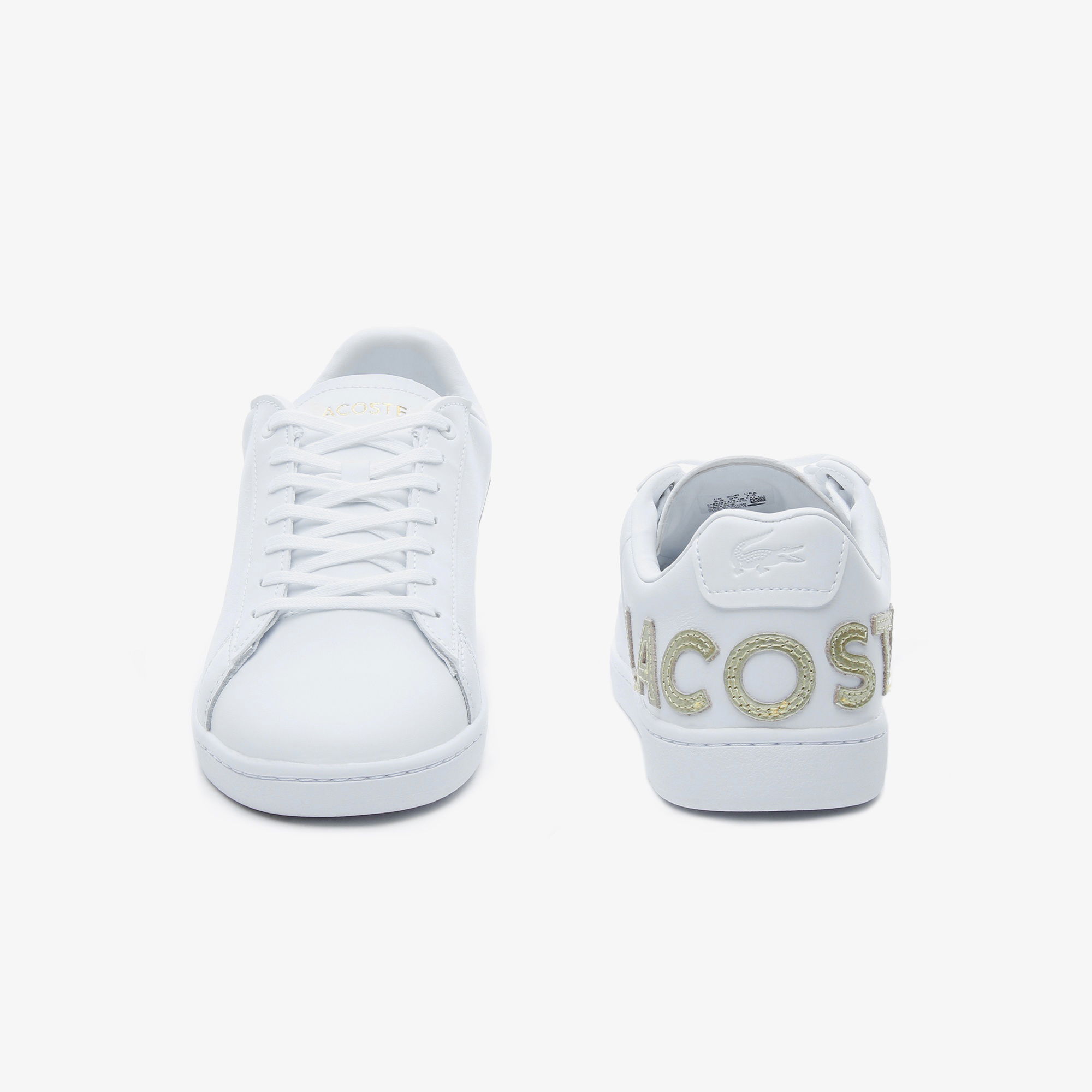 Lacoste Carnaby Evo 120 6 Us Sfa Kadın Beyaz Deri Sneaker