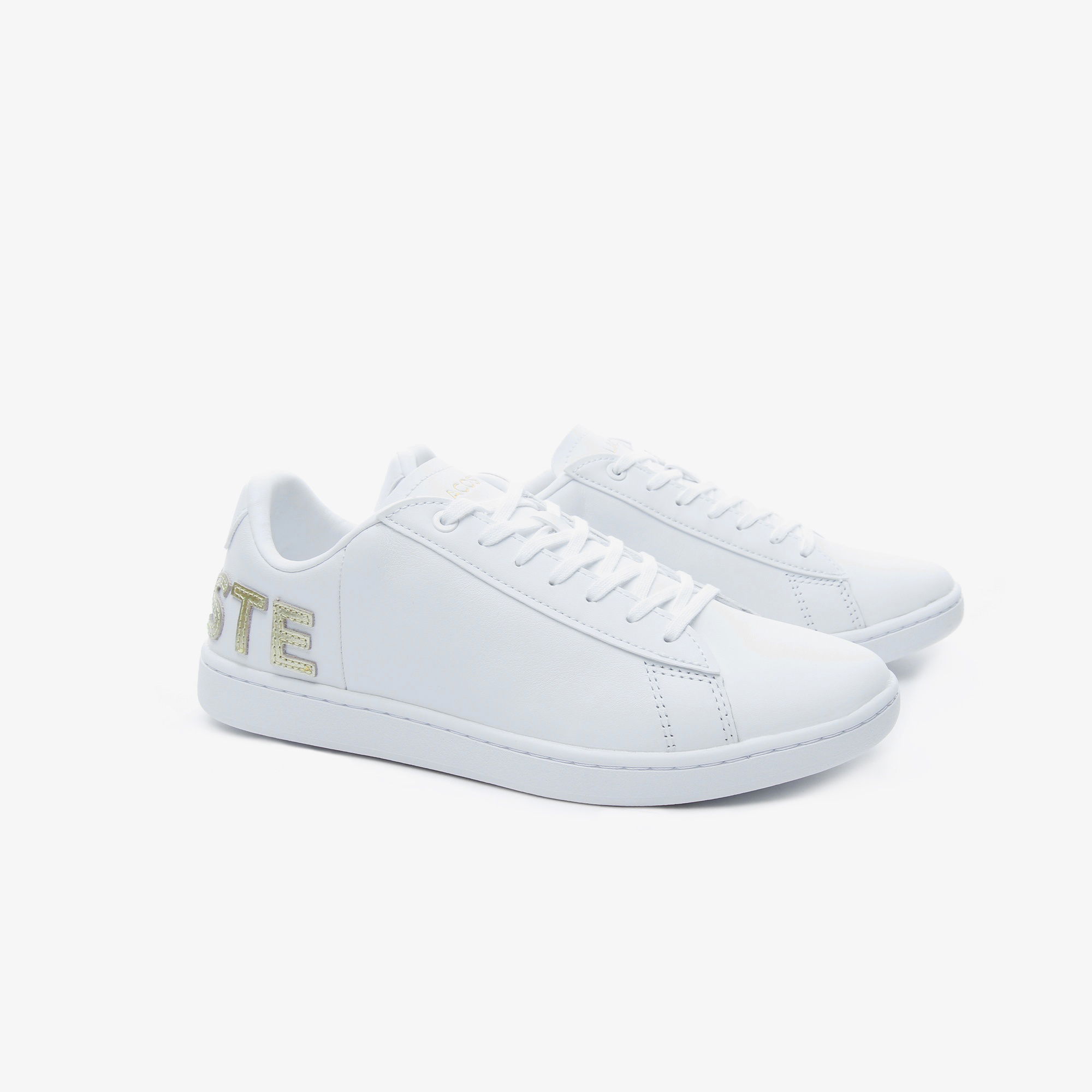 Lacoste Carnaby Evo 120 6 Us Sfa Kadın Beyaz Deri Sneaker