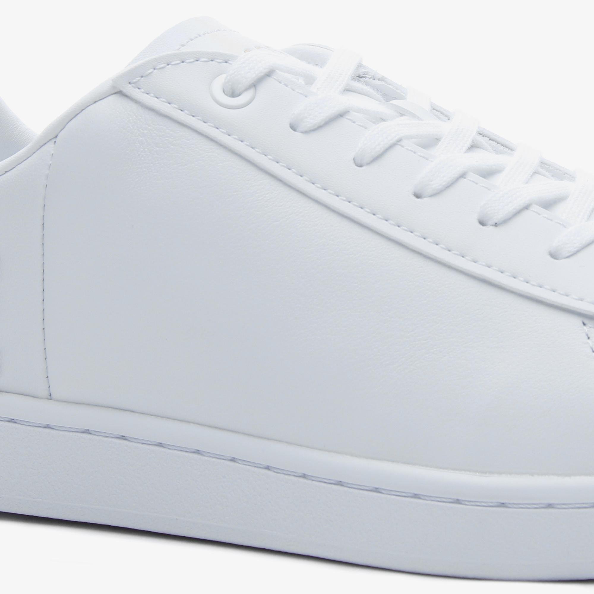 Lacoste Carnaby Evo 120 6 Us Sfa Kadın Beyaz Deri Sneaker