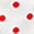 Lacoste Çocuk Kırmızı Puantiye Desenli Beyaz EtekBeyaz