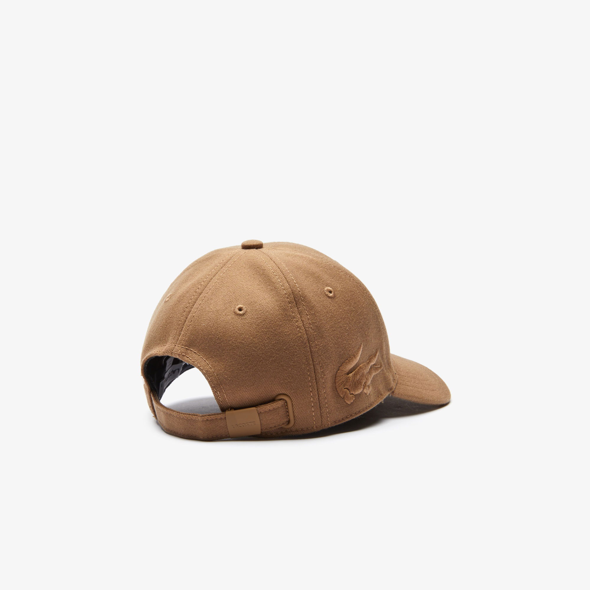 Lacoste SPORT Kadın Baskılı Kahverengi Şapka