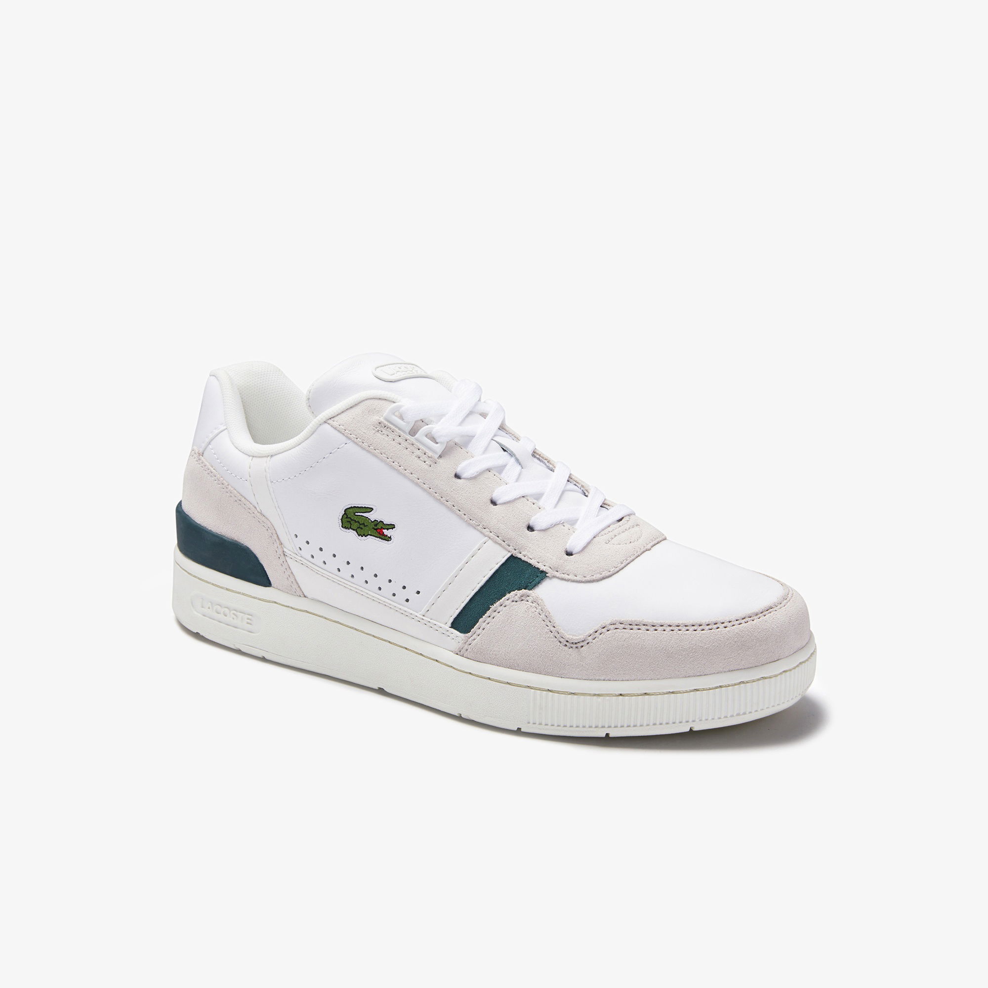 Lacoste T-Clip Erkek Deri Bej Sneaker