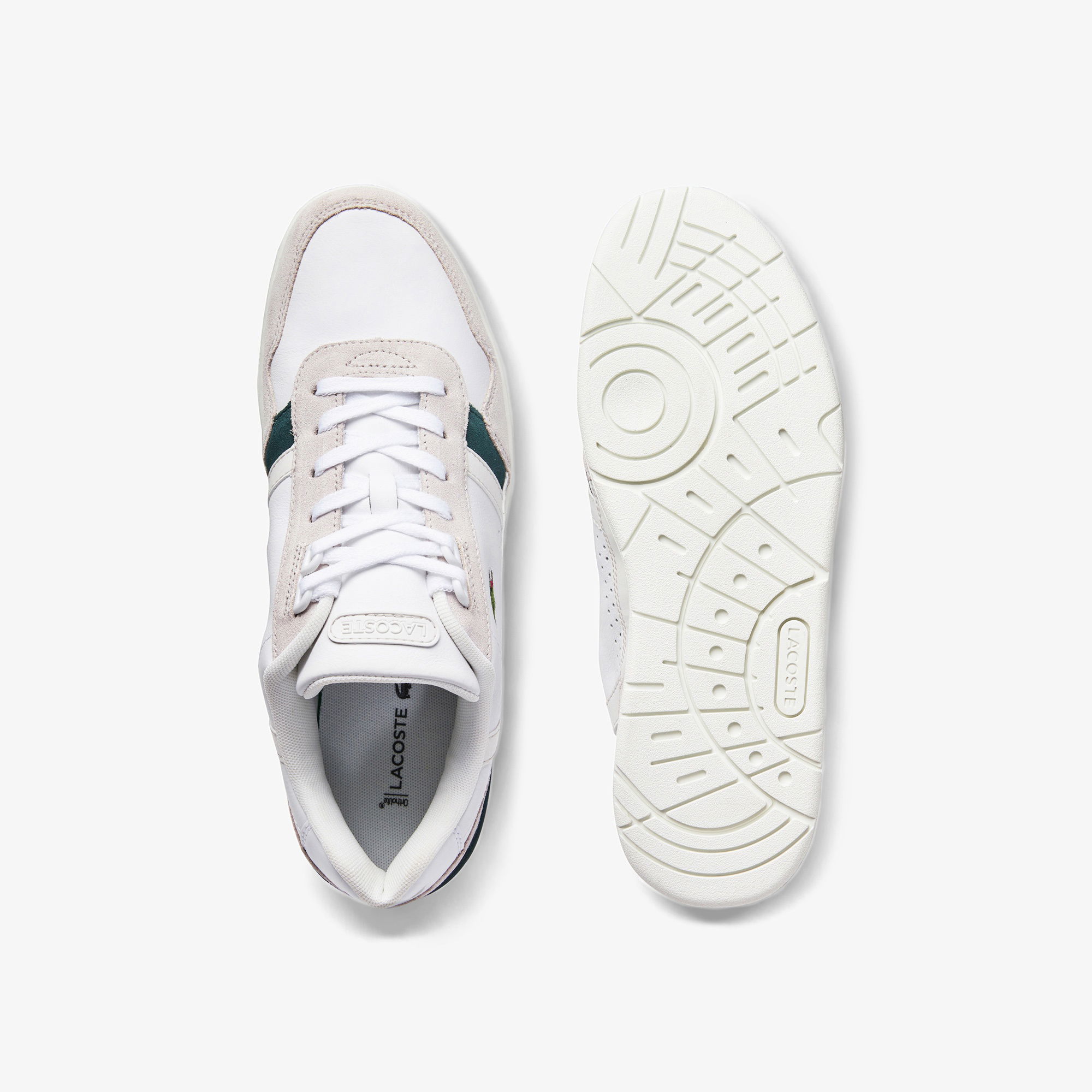Lacoste T-Clip Erkek Deri Bej Sneaker