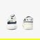 Lacoste G80 Og 120 1 Sma Erkek Beyaz - Koyu Mavi Deri Sneaker