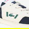 Lacoste G80 Og 120 1 Sma Erkek Beyaz - Koyu Mavi Deri Sneaker