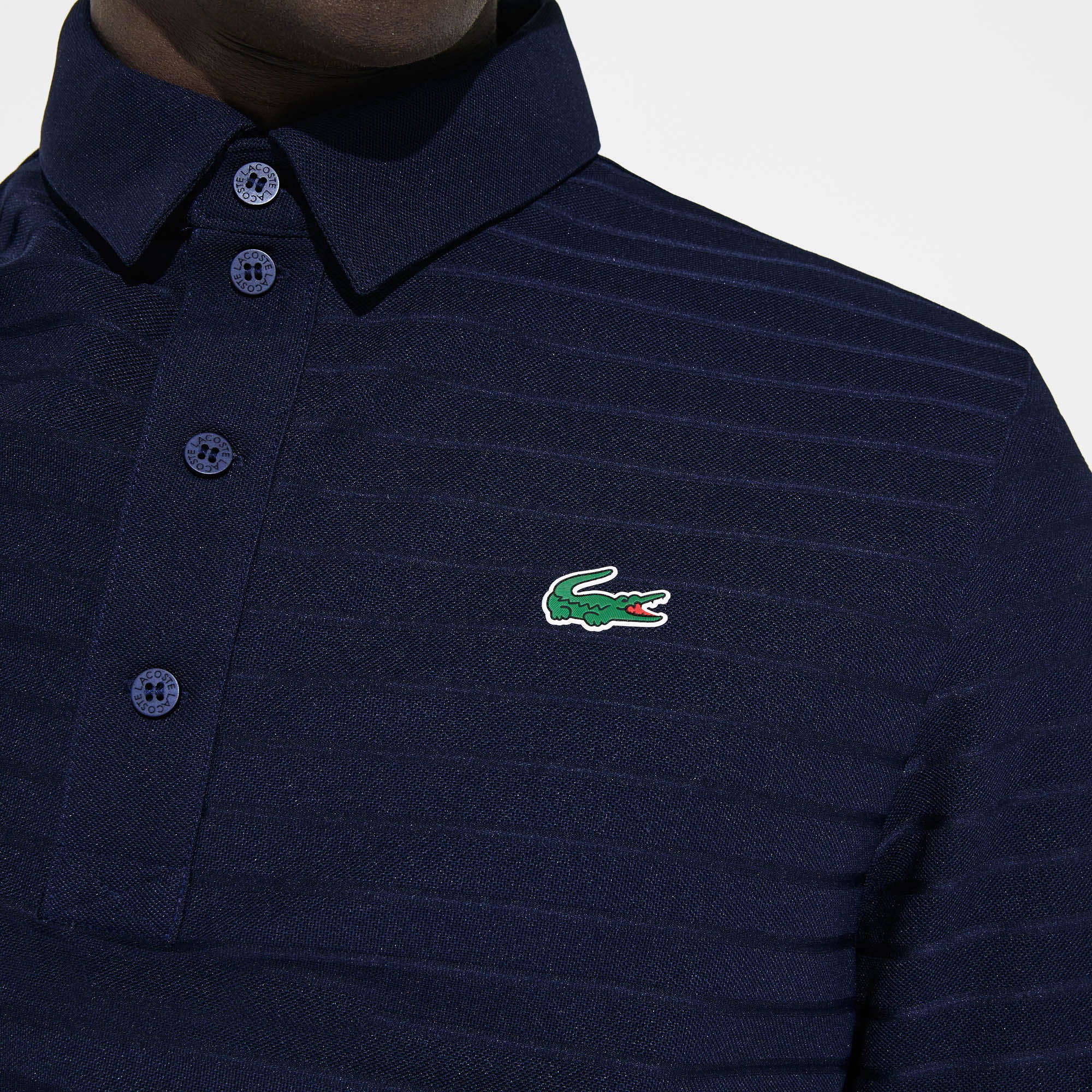 Lacoste SPORT Erkek Regular Fit Lacivert Golf Polo