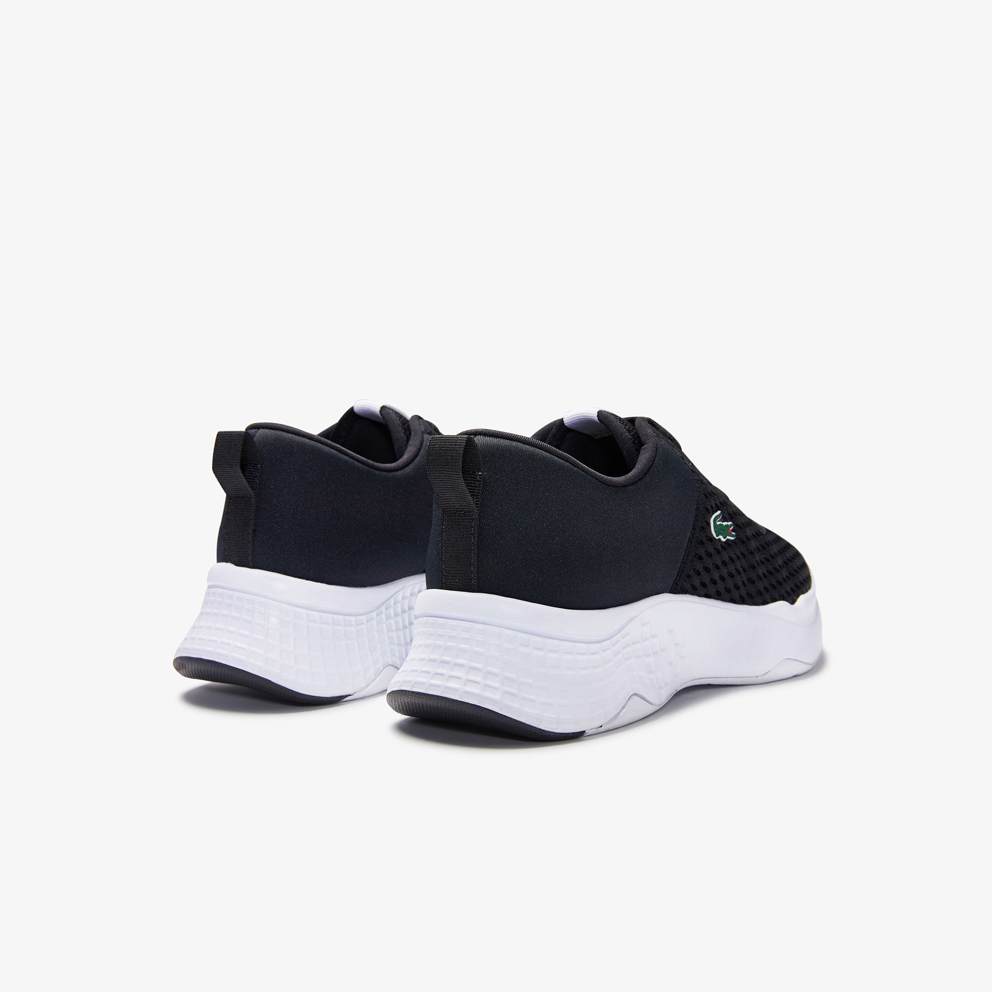Lacoste Court-Drive 0120 1 Suj Blk/Wht Kadın Siyah - Beyaz Sneaker
