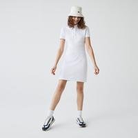 Lacoste Kadın Slim Fit Açık Pembe Polo Yaka Elbise001