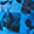 Lacoste L!ve x Polaroid Unisex Loose Fit Baskılı Mavi PoloMavi