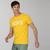 Lacoste Erkek Bisiklet Yaka Baskılı Sarı T-ShirtSarı