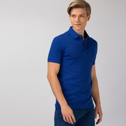 Lacoste Erkek Regular Fit Mavi Paris Polo Mavi