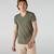 Lacoste Erkek Slim Fit V Yaka Yeşil T-Shirt316