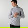 Lacoste Erkek Regular Fit Uzun Kollu Boğazlı Yaka Gri T-Shirt