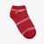 Lacoste Kadın Trainer Çizgili Kırmızı ÇorapKırmızı