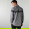 Lacoste Erkek Regular Fit Renk Bloklu Gri Gömlek