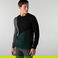 Lacoste Erkek Regular Fit Bisiklet Yaka Renk Bloklu Siyah Kazak