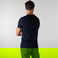 Lacoste Erkek Slim Fit Bisiklet Yaka Baskılı Lacivert T-Shirt