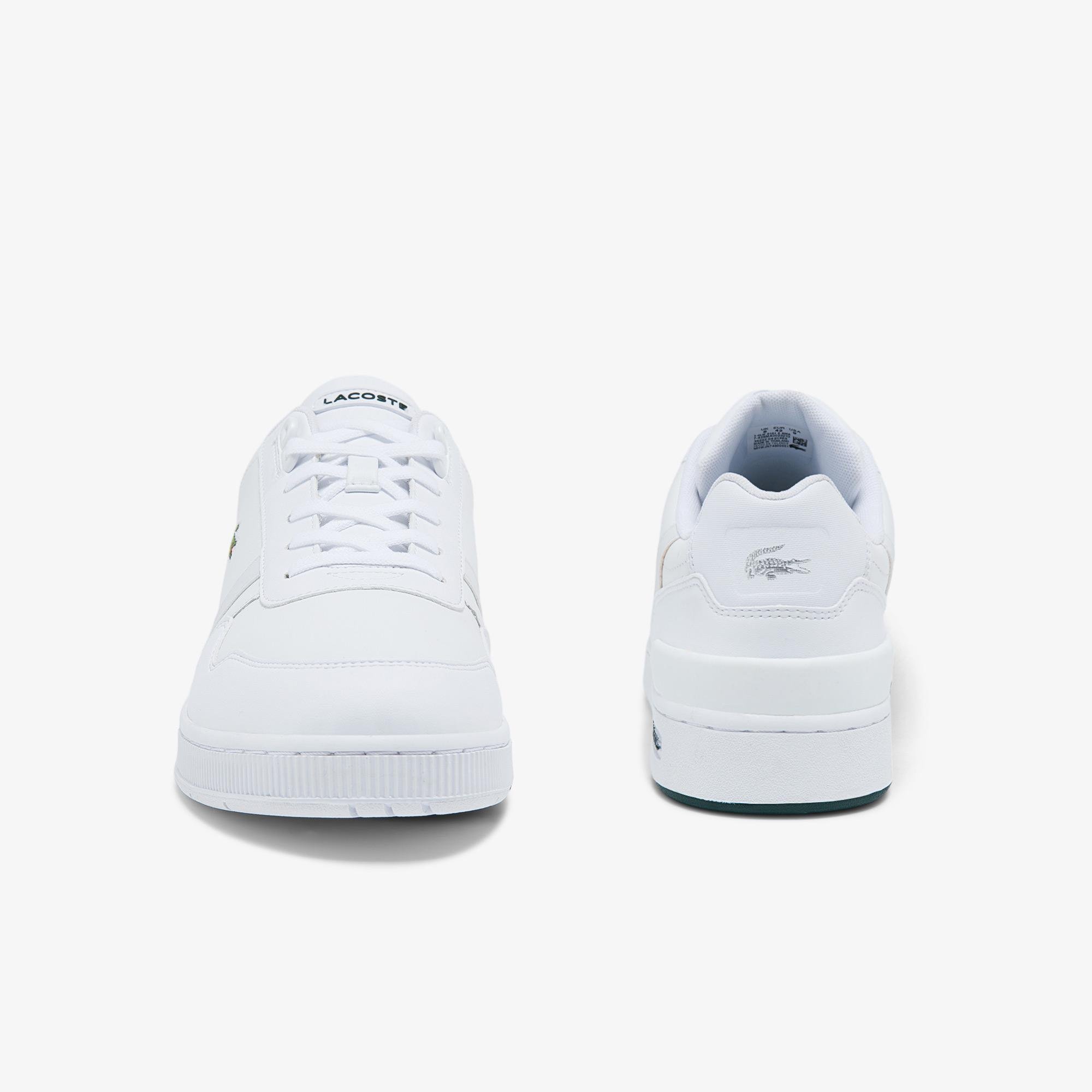 Lacoste T-Clip 0121 2 Sma Erkek Deri Beyaz Sneaker