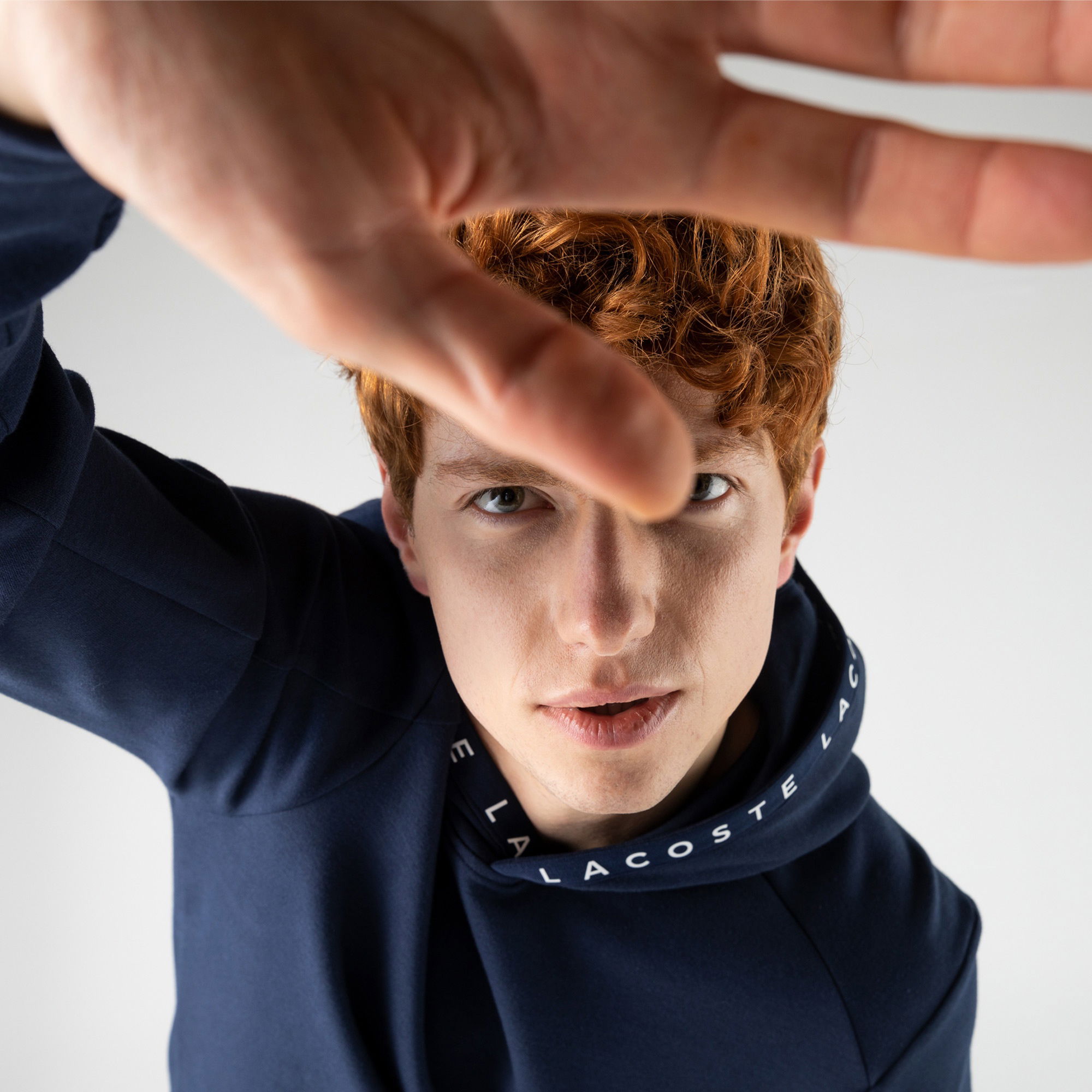 Lacoste Erkek Regular Fit Kapüşonlu Lacivert Sweatshirt
