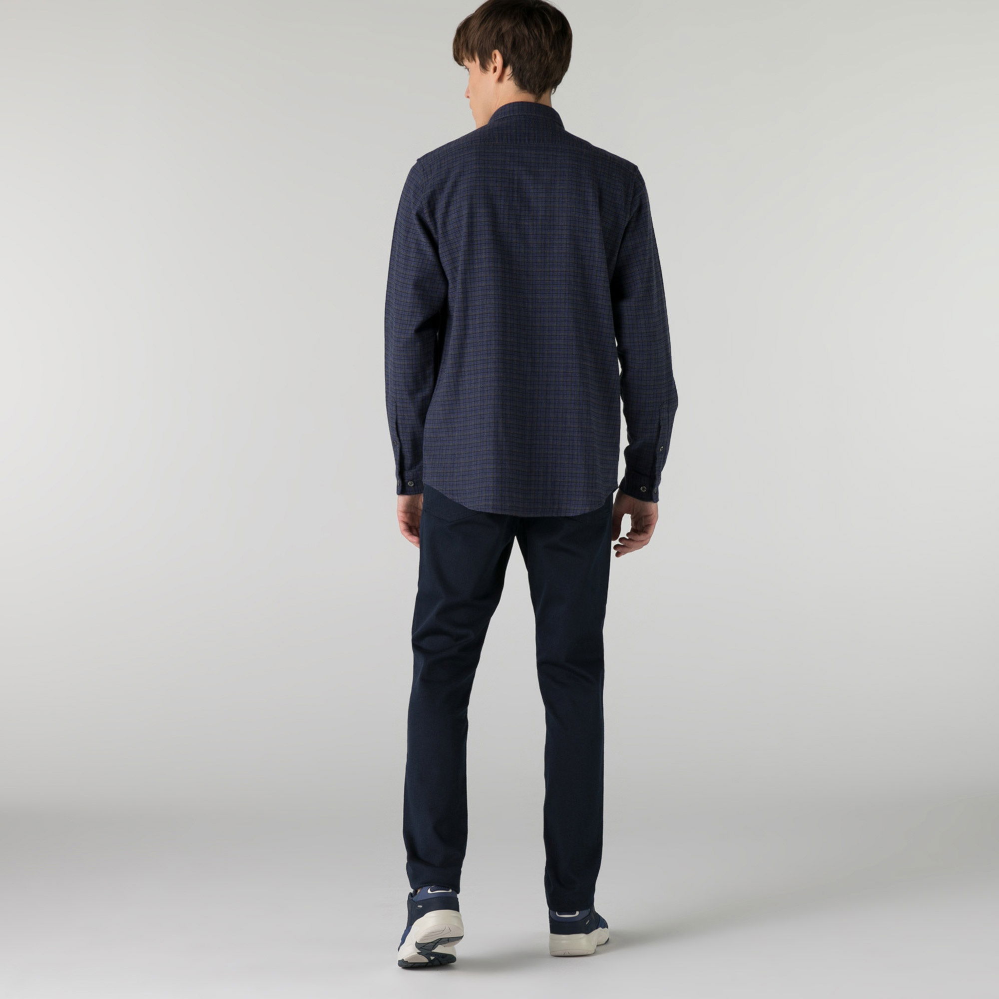 Lacoste Erkek Slim Fit Lacivert Pantolon