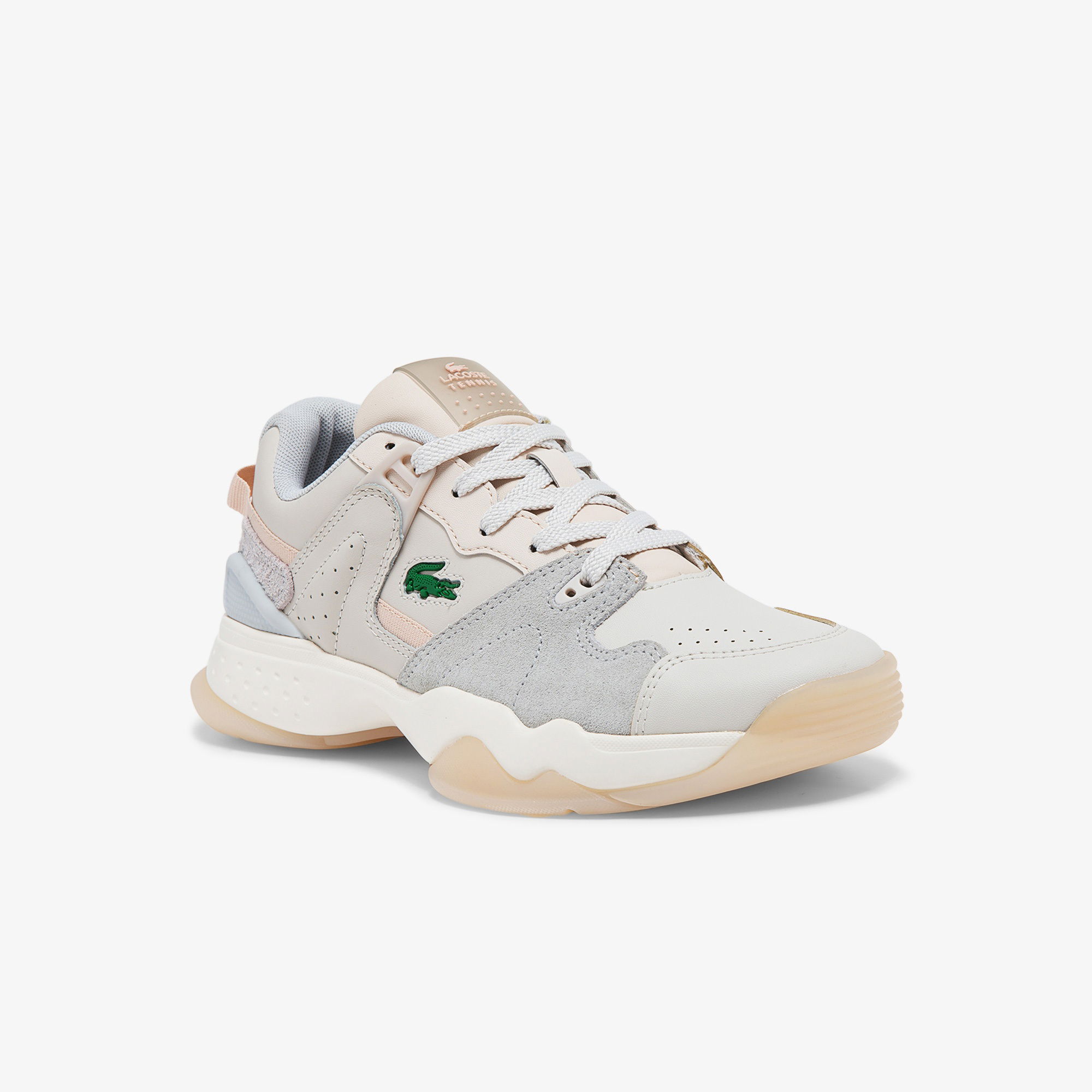 Lacoste T-Point 0121 3 Sfa Kadın Deri Pembe Sneaker
