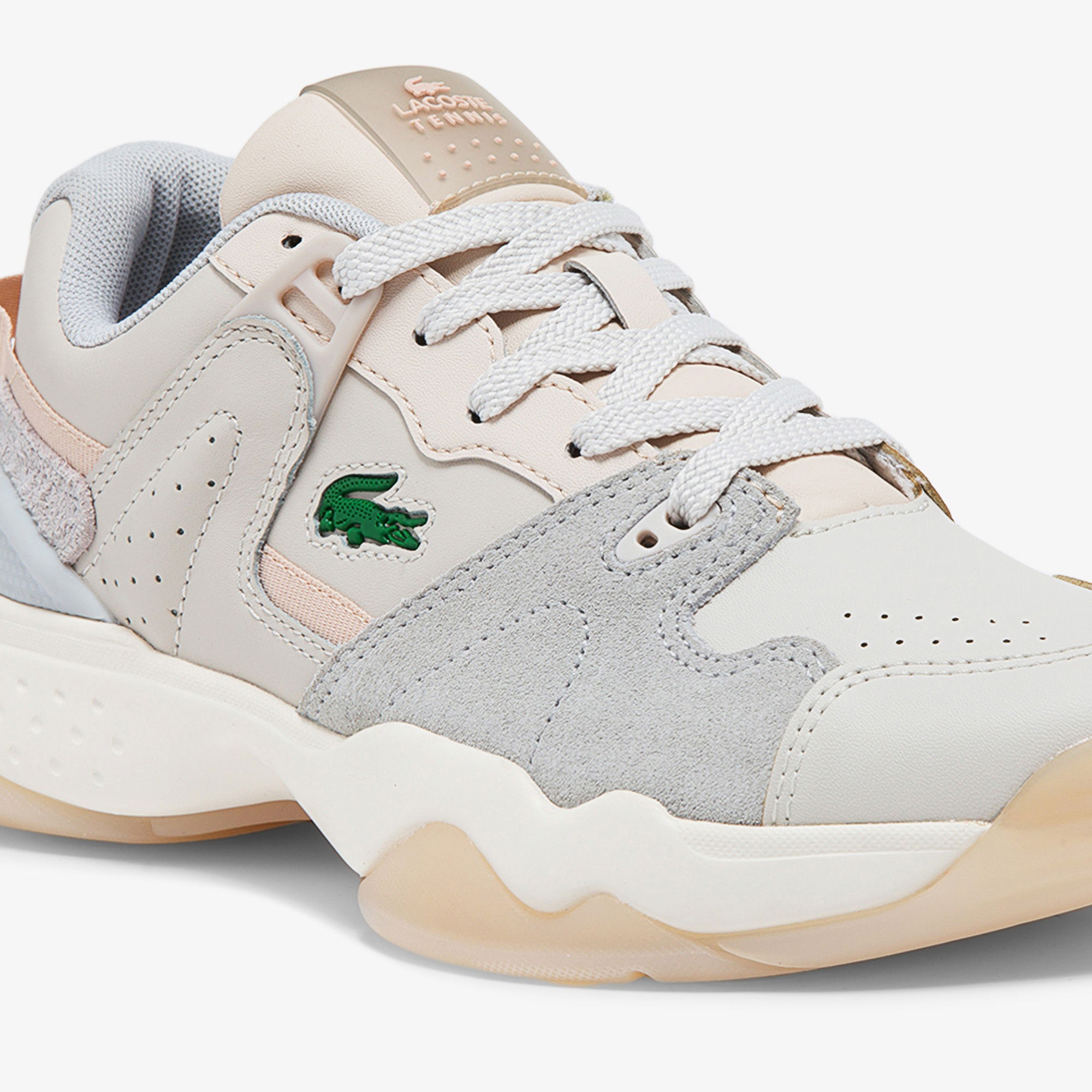 Lacoste T-Point 0121 3 Sfa Kadın Deri Pembe Sneaker