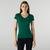 Lacoste Kadın Slim Fit V Yaka Yeşil T-ShirtYeşil