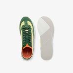 Lacoste Match Break 01213 Qsp Sma Erkek Sarı - Yeşil Sneaker