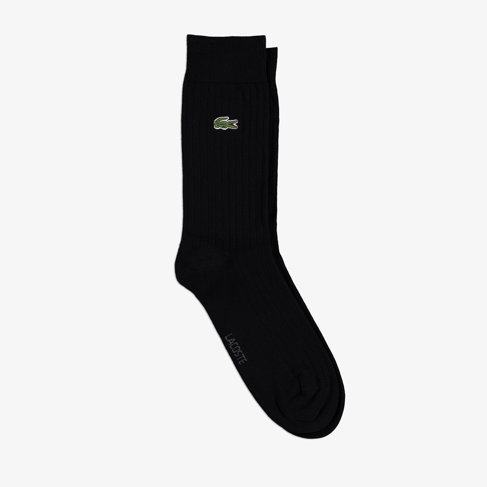 Lacoste Erkek Siyah Uzun Çorap