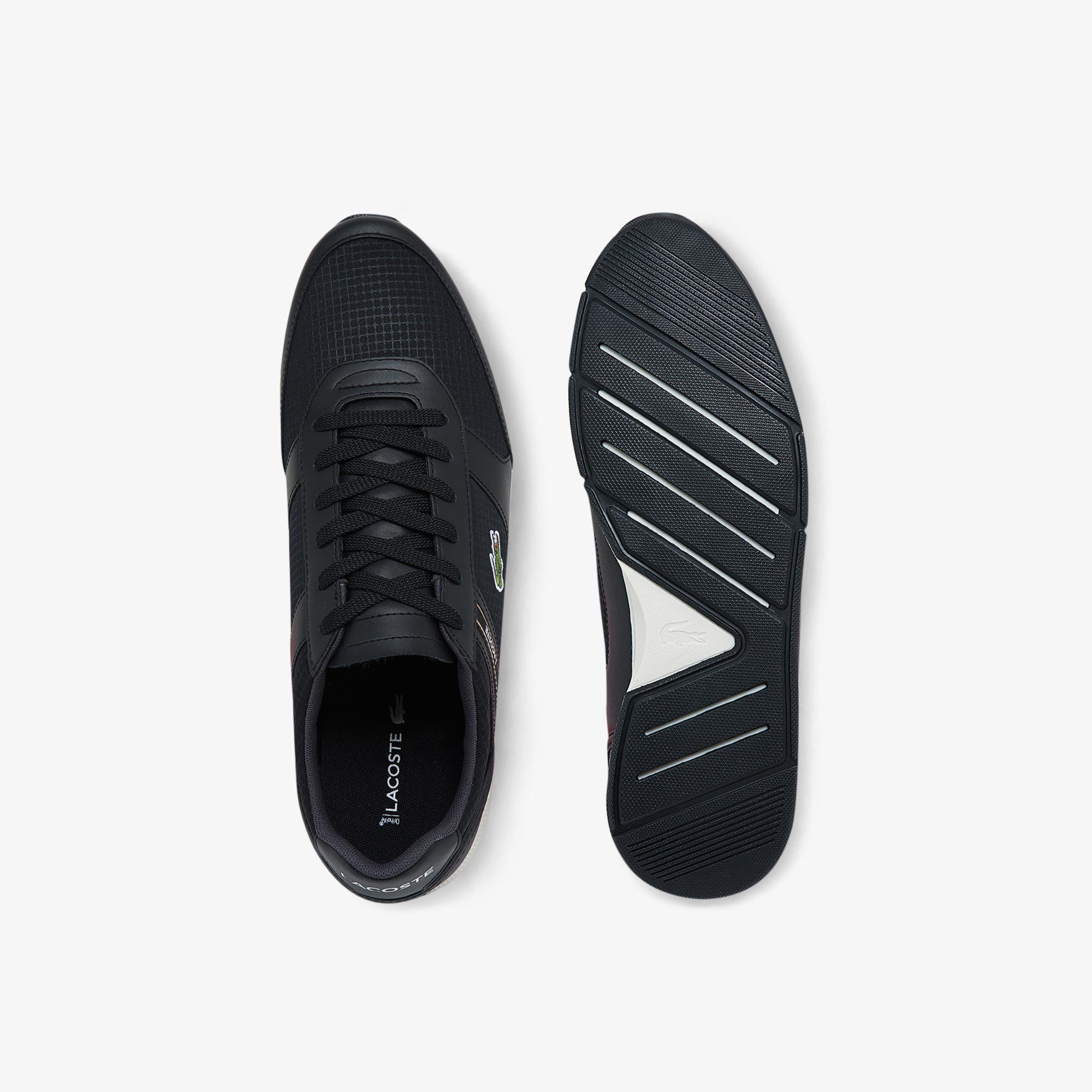Lacoste Menerva Sport 0121 1 Cma Erkek Siyah - Beyaz Sneaker