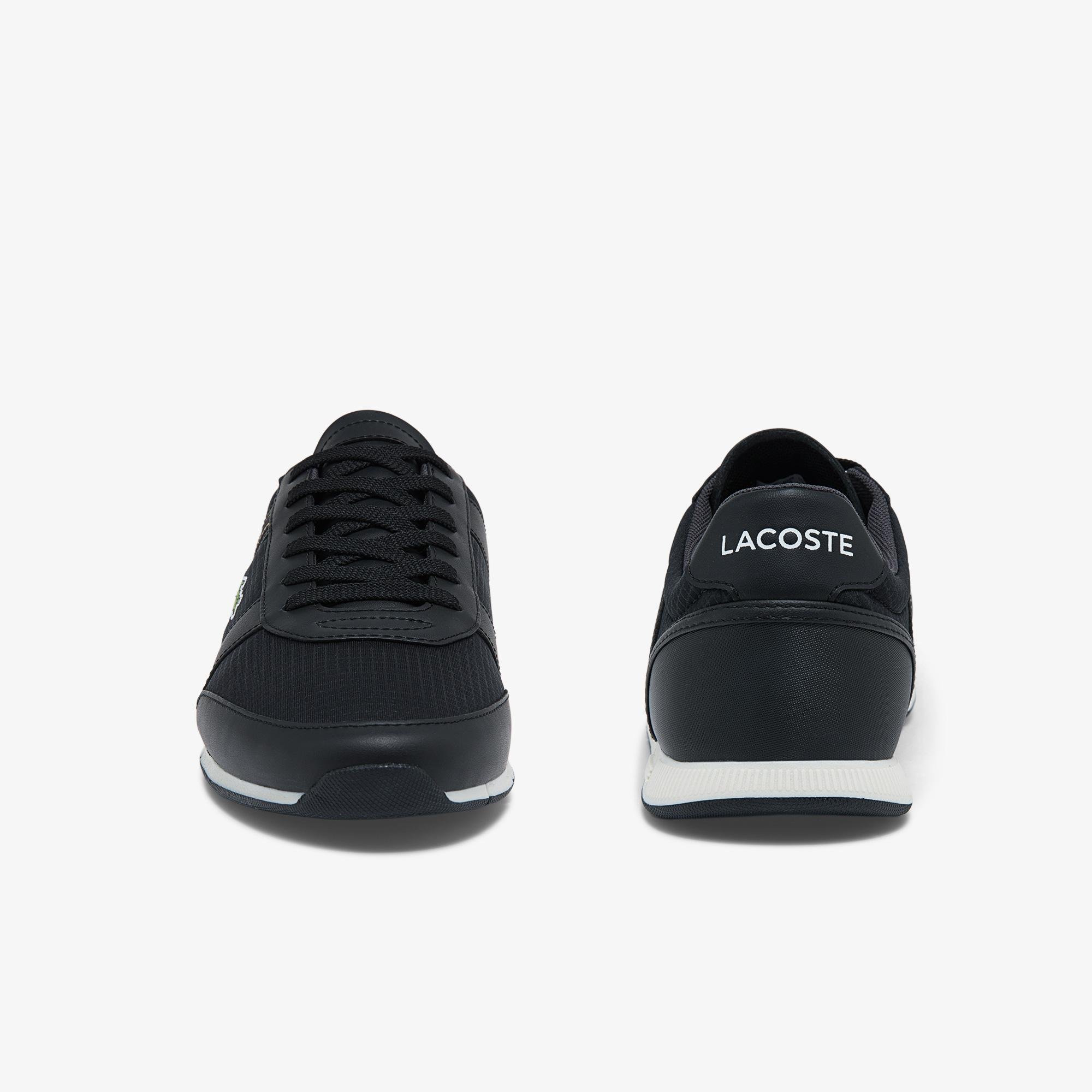 Lacoste Menerva Sport 0121 1 Cma Erkek Siyah - Beyaz Sneaker