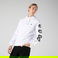 Lacoste Erkek Classic Fit Kapüşonlu Baskılı Beyaz Sweatshirt