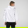 Lacoste Erkek Classic Fit Kapüşonlu Baskılı Beyaz Sweatshirt