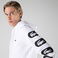Lacoste Erkek Classic Fit Kapüşonlu Baskılı Beyaz Sweatshirt