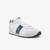 Lacoste Court Pace 0121 1 Sma Erkek Deri Kırık Beyaz - Koyu Yeşil SneakerBeyaz