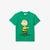 Lacoste X Peanuts Erkek Çocuk Bisiklet Yaka Baskılı Yeşil T-ShirtYeşil