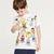 Lacoste X Peanuts Erkek Çocuk Bisiklet Yaka Baskılı Renkli T-ShirtBeyaz