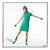 Lacoste X Peanuts Kadın Regular Fit Kısa Kollu Polo Yaka Yeşil ElbiseYeşil