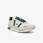 Lacoste Partner Retro 0121 3 Sma Erkek Deri Beyaz - Yeşil Sneaker