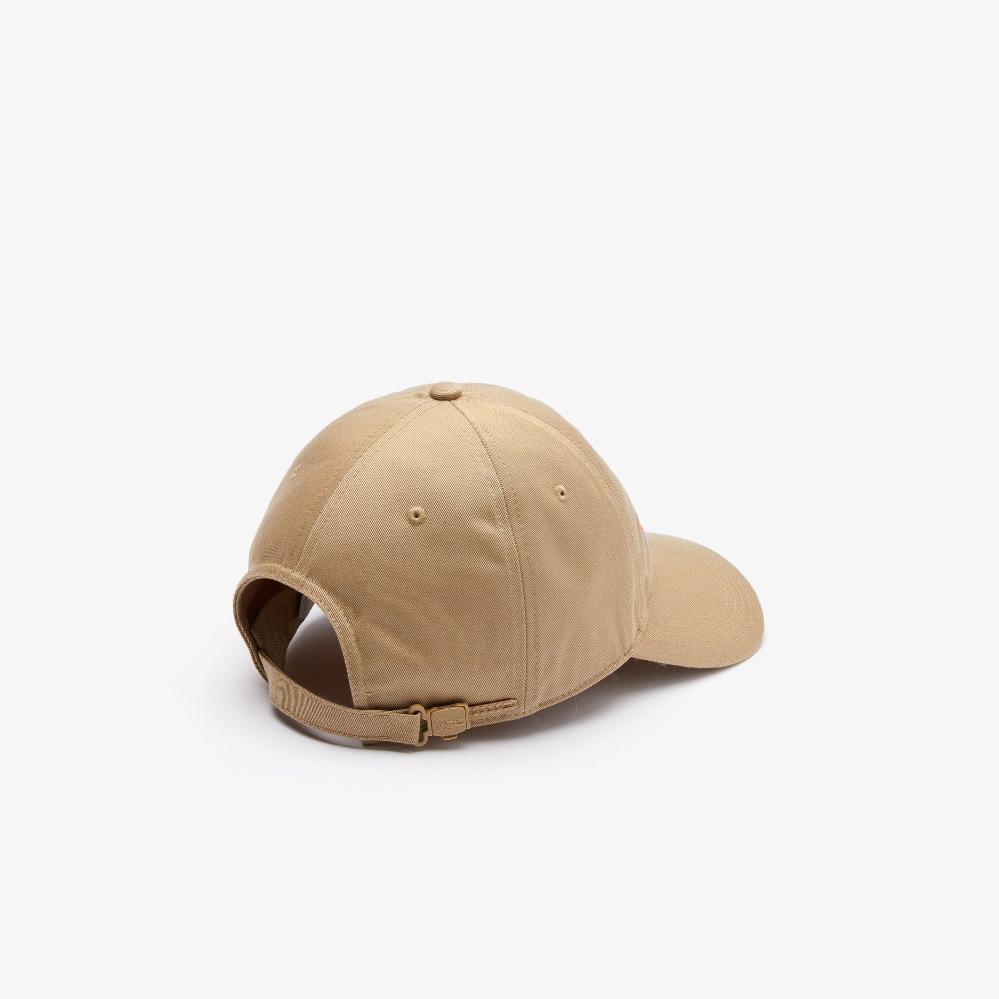 Lacoste L!VE SPORT Unisex Nakışlı Bej Şapka