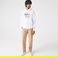Lacoste Erkek Classic Fit Kapüşonlu Baskılı Beyaz Sweatshirt