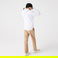 Lacoste Erkek Classic Fit Kapüşonlu Baskılı Beyaz Sweatshirt