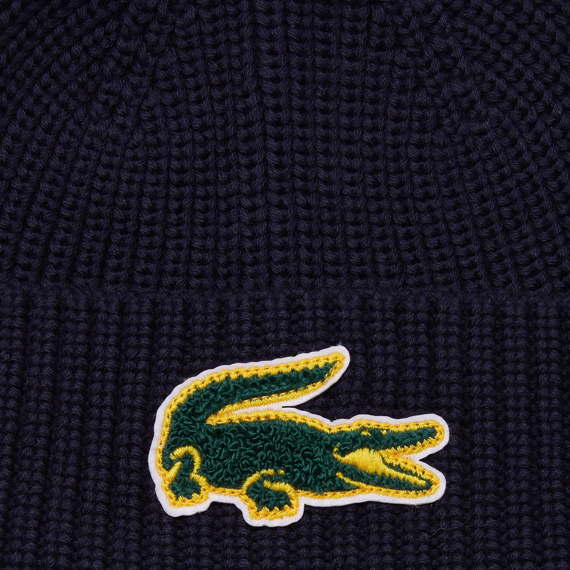Lacoste Kız Çocuk Baskılı Lacivert Bere