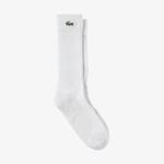 Lacoste Unisex Trainer Çizgili Beyaz Çorap