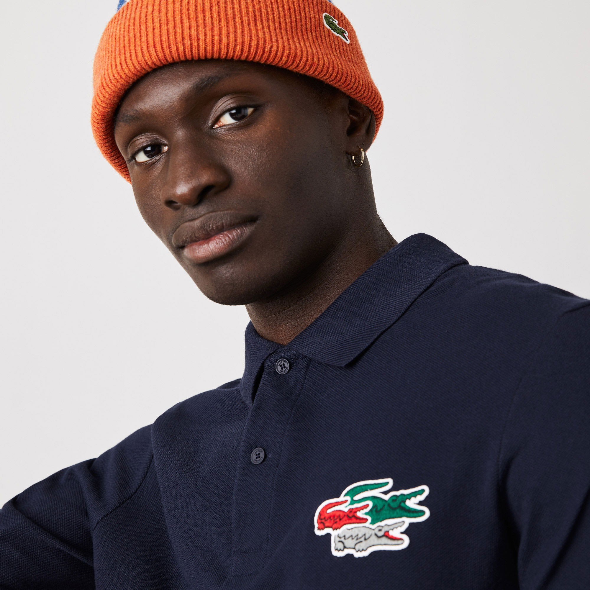 Lacoste Erkek Regular Fit Uzun Kollu Lacivert Polo