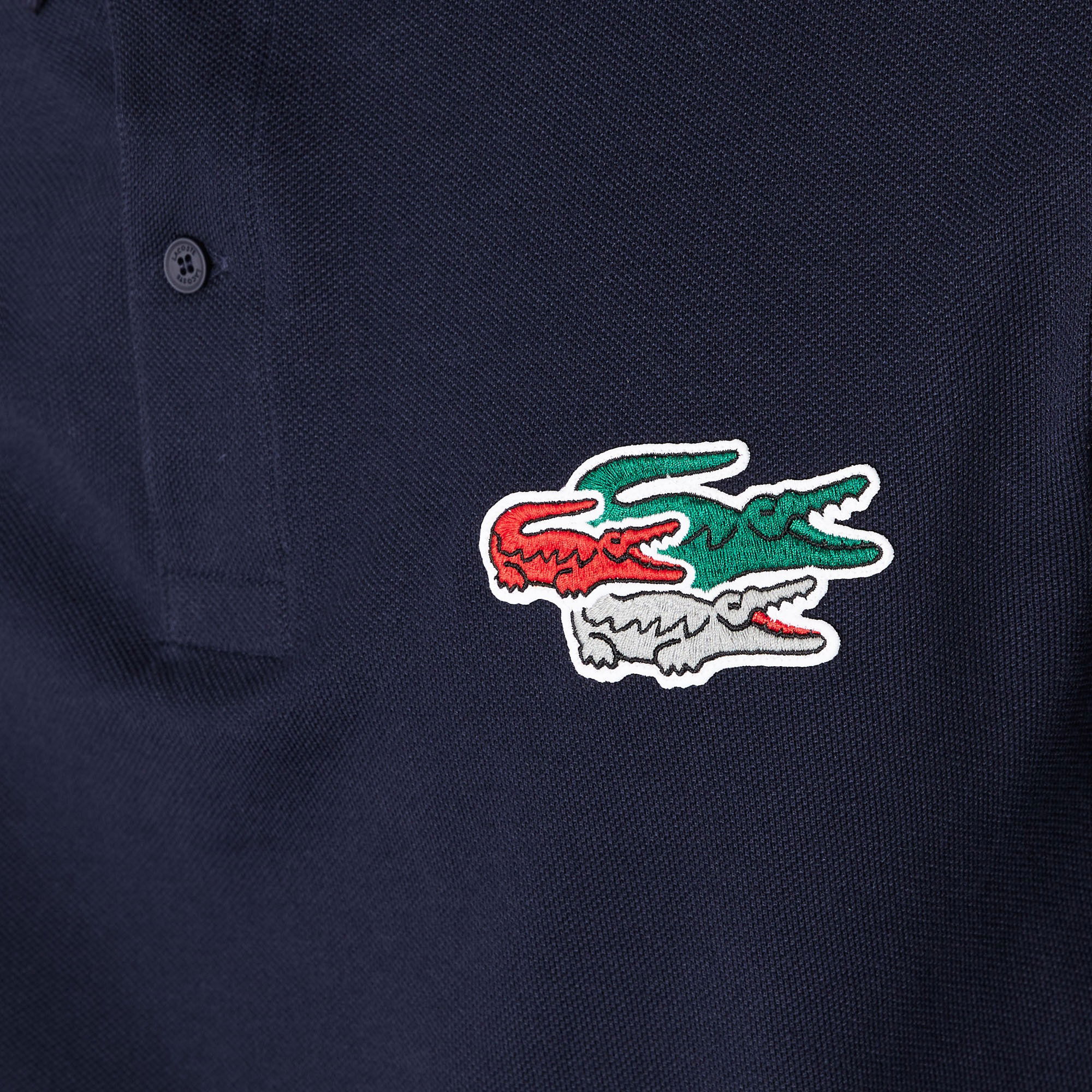 Lacoste Erkek Regular Fit Uzun Kollu Lacivert Polo