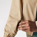 Lacoste Active Erkek Suya Dayanıklı Kapüşonlu Bej Ceket