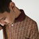 Lacoste Unisex  L!VE Classic Fit Monogram Jacquard Polo Shirt